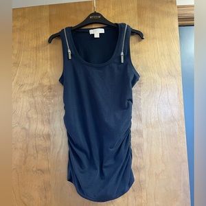 Michael Kors Navy Blue Sleeveless Top